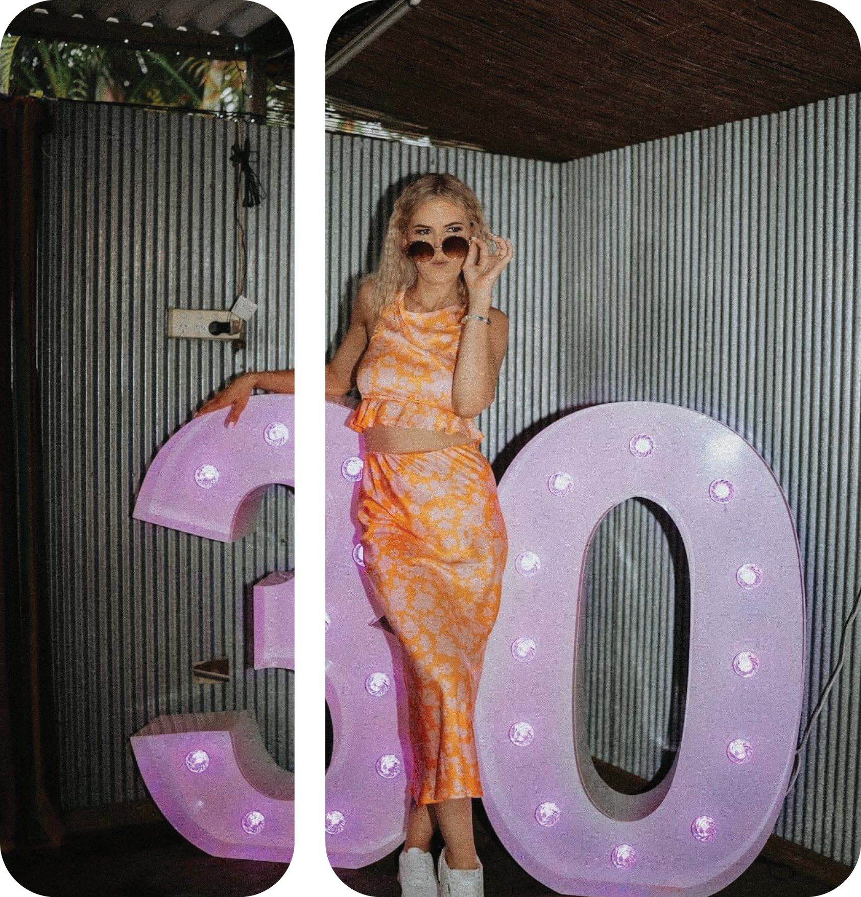 Lux Events NQ Event Styling - Large Numbers 1